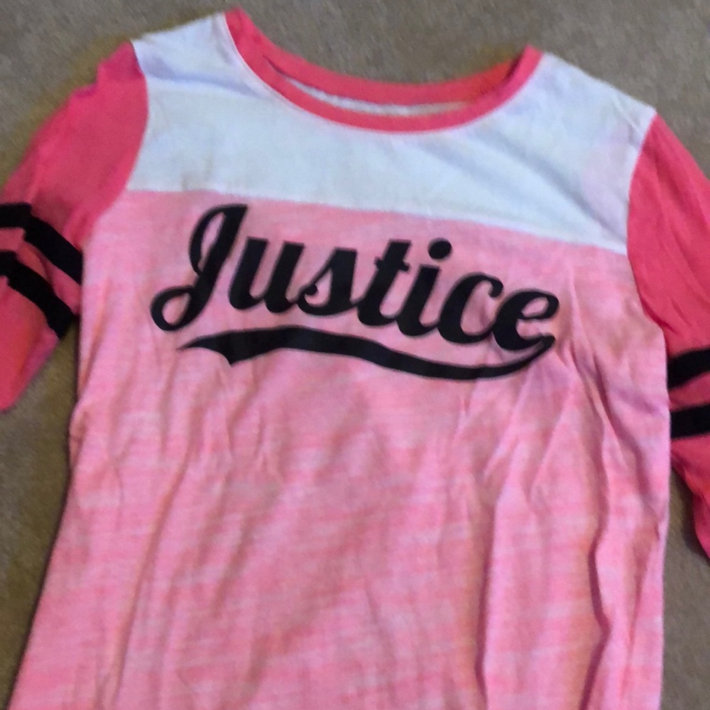 Long sleeve light shirt “justice”